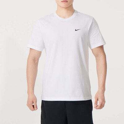 耐克NSW男舒适百搭时尚新款纯棉透气简约休闲运动短袖t恤 BV0508