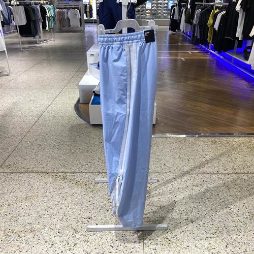 阿迪女款梭织宽松版街舞休闲运动裤女春秋2025新款长裤KR8706