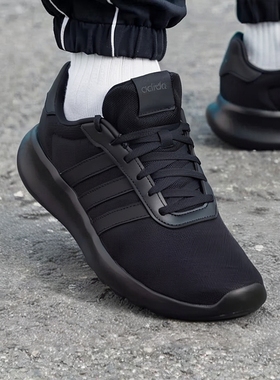 阿迪达斯男黑武士健身休闲低帮运动跑步鞋GW7954 HP6095 IG3603