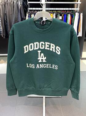 MLB男款透气舒适旅游百搭宽松时尚休闲外穿薄款运动卫衣3AMTV0134