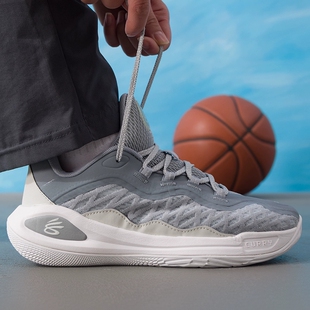 大地库里11防滑耐磨透气少儿专业篮球鞋儿童女款运动鞋 3027370