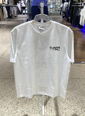 MLB男女运动短袖T恤3ATSB5153 3ATSB1563 3ATSM0663 3ATSM0763