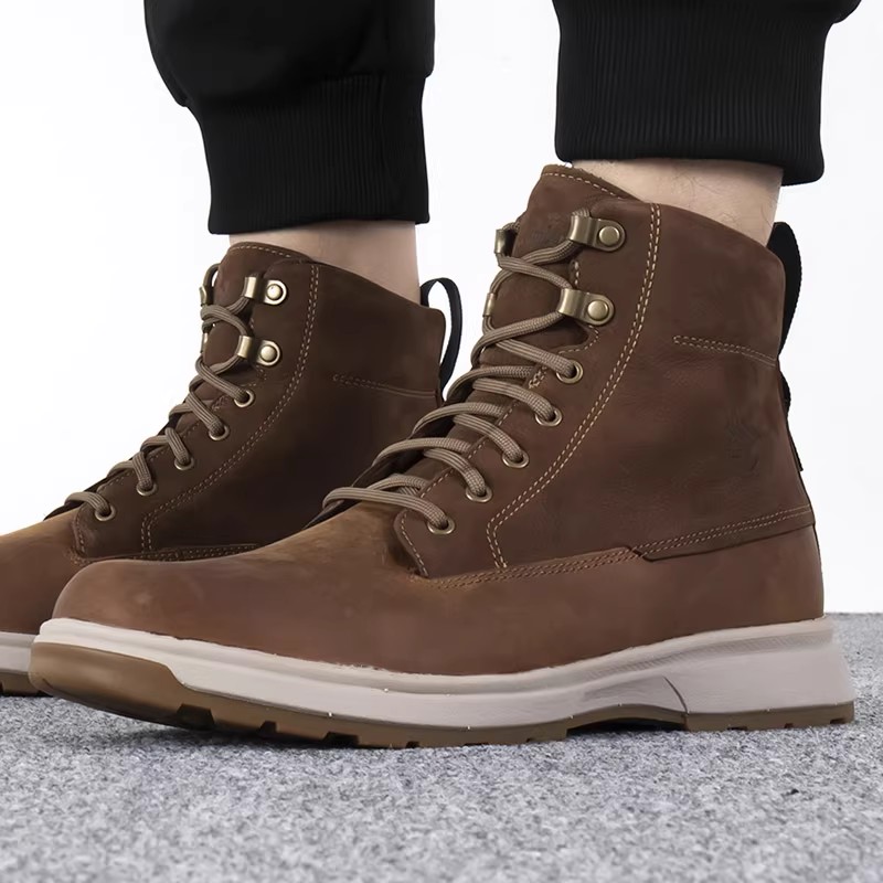 Timberland添柏岚复古马丁靴男鞋秋季新款户外休闲鞋高帮靴A43TN