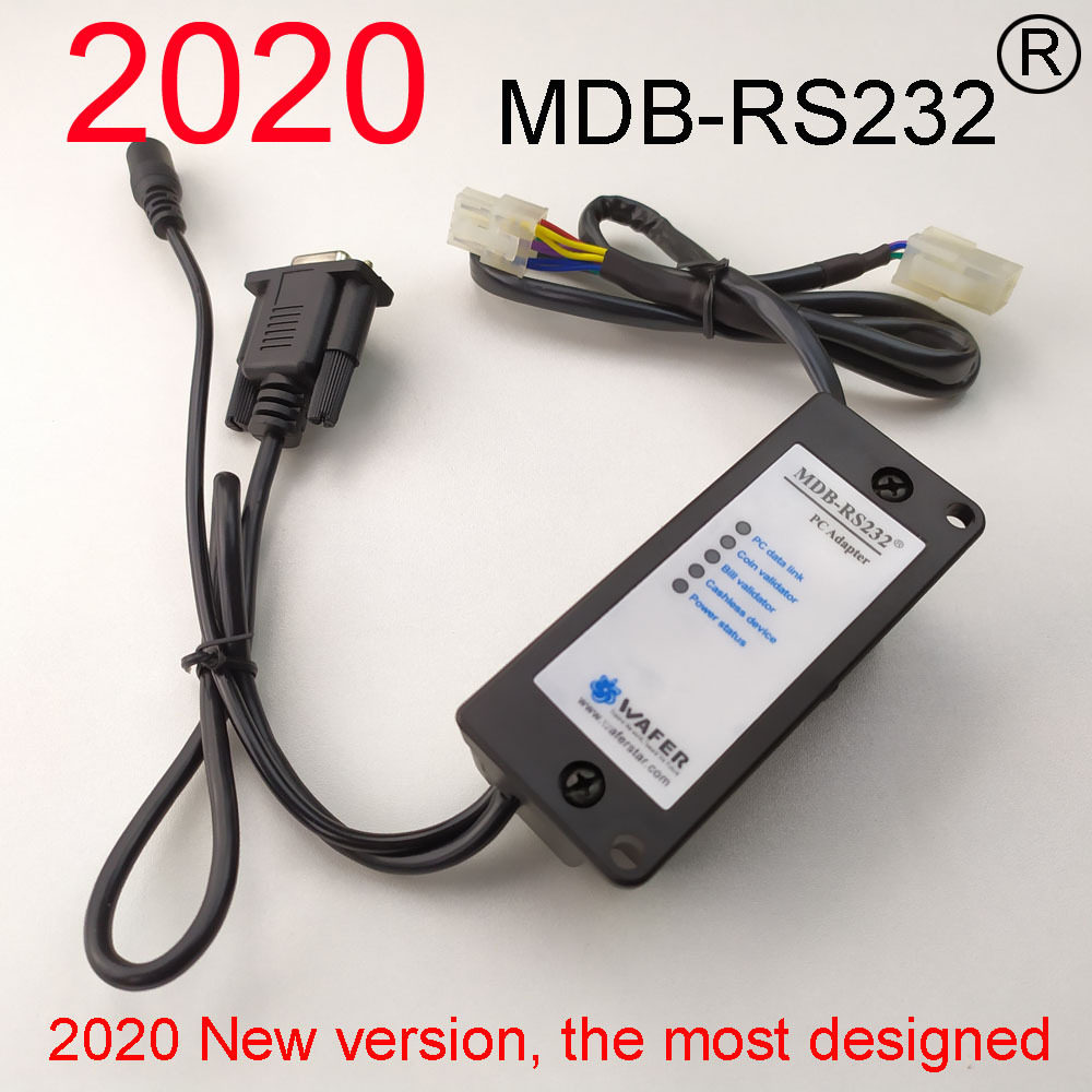 五个灯新版串行接口MDB-RS232硬币器纸币器刷卡器电脑转接盒