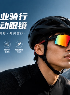 骑行眼镜变色日夜两用户外登山运动防风跑步骑车专用自行车护目镜