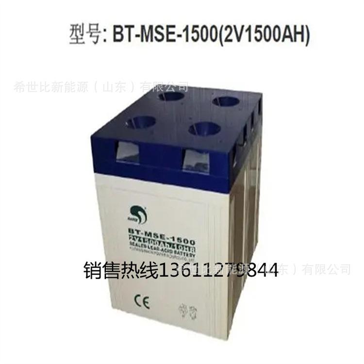 赛特蓄电池BT-MSE-1500工业储能蓄电池2V1500AH不间断供电系统