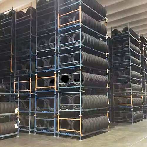 货架轮胎货物置物架厂家折叠堆垛金属现货重型汽车用品仓储物架