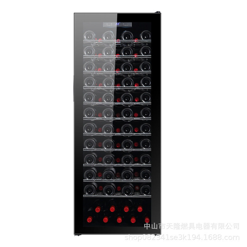 JCS-210 压缩机红酒柜恒温酒柜家用红酒柜冷藏柜80-87支