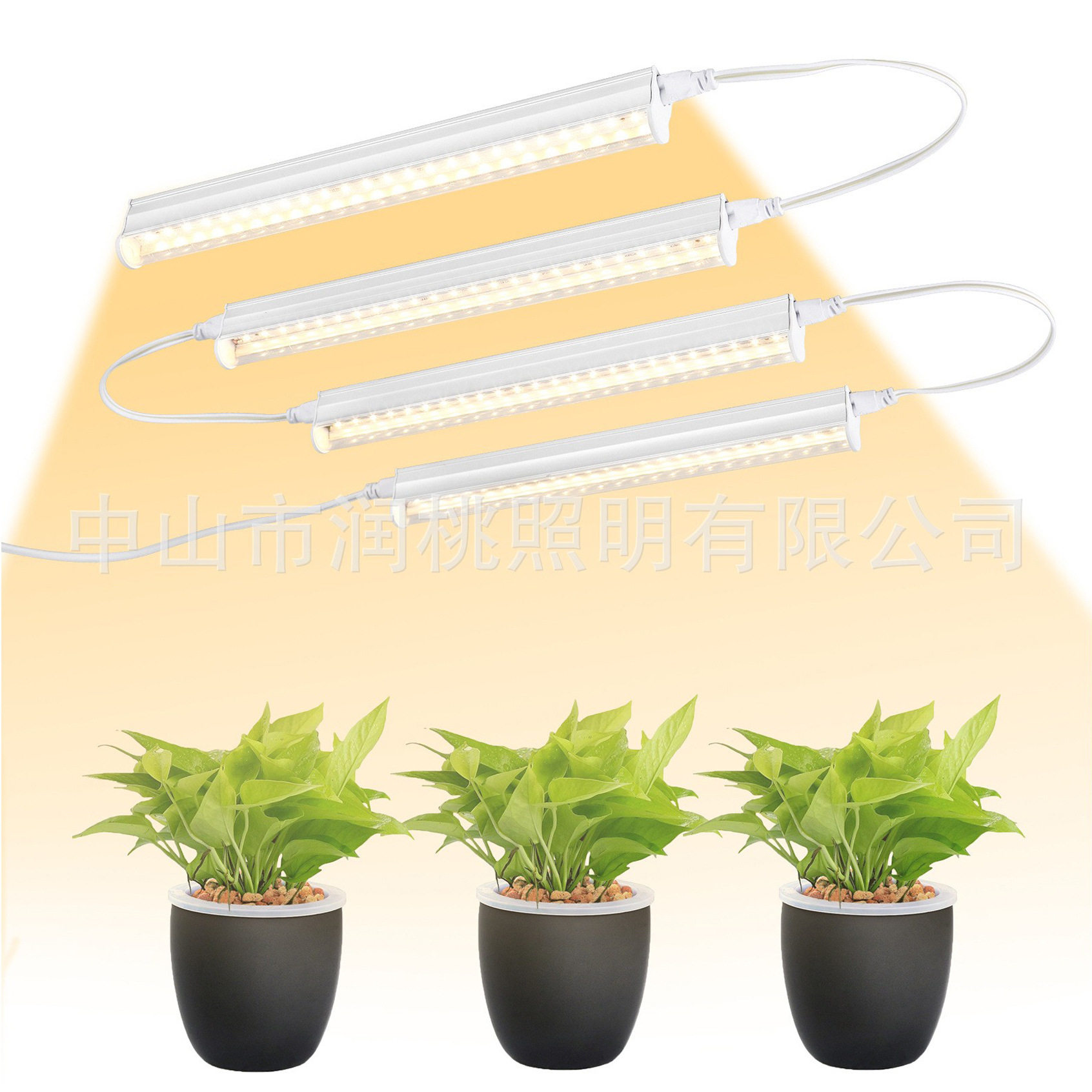全光谱T5植物补光灯管四件套