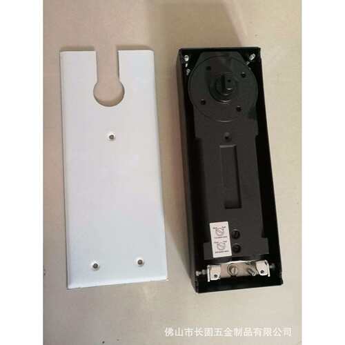 长固高品质双缸玻璃门地弹簧 定位液压闭门器 玻璃门配件