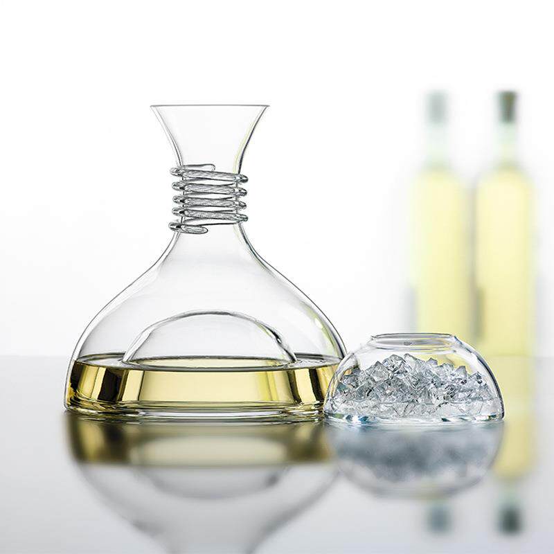 德国冰镇醒酒器快速红酒无铅水晶分酒壶创意进口滤酒瓶