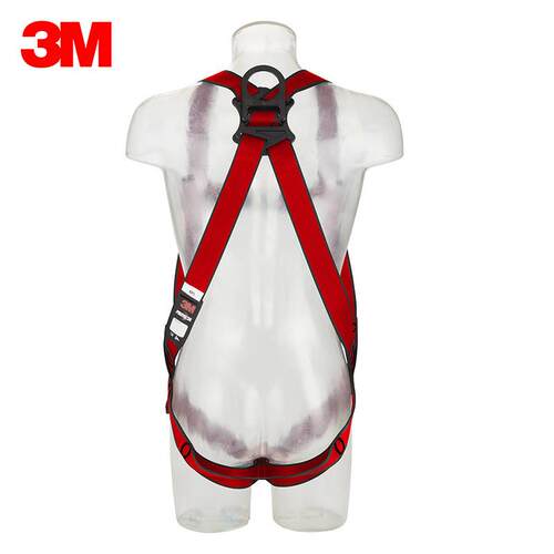 3M 保泰特P200五点式安全带红色 1161726