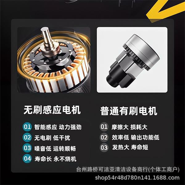 2025新款大功率推车式洗车机商用多功能家用全自动清洗机移动便捷