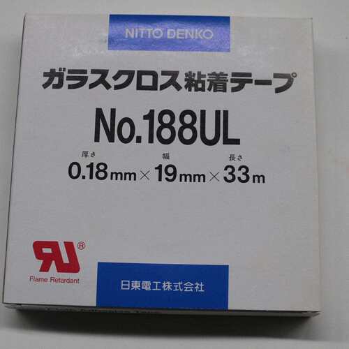 日东玻璃纤维粘合胶布NITTO NO. 188UL 高温玻璃布胶带