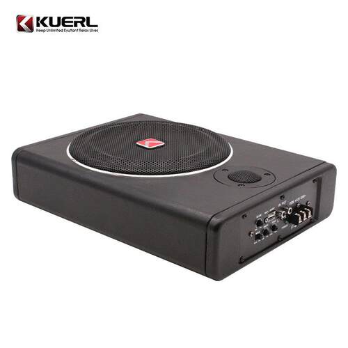 厂家热销12V有源车载音响改装KUERL/酷而乐8寸汽车超薄低音炮