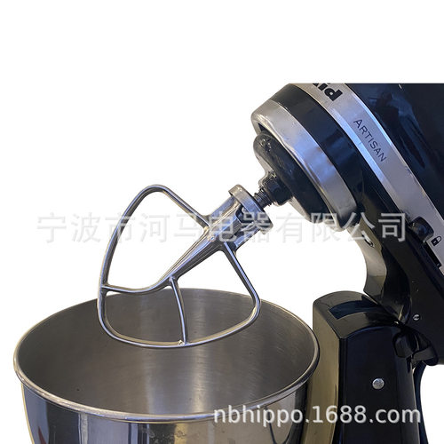 工厂直销For 4.5qt KitchenAid厨宝配件304全不锈钢抛光搅拌头