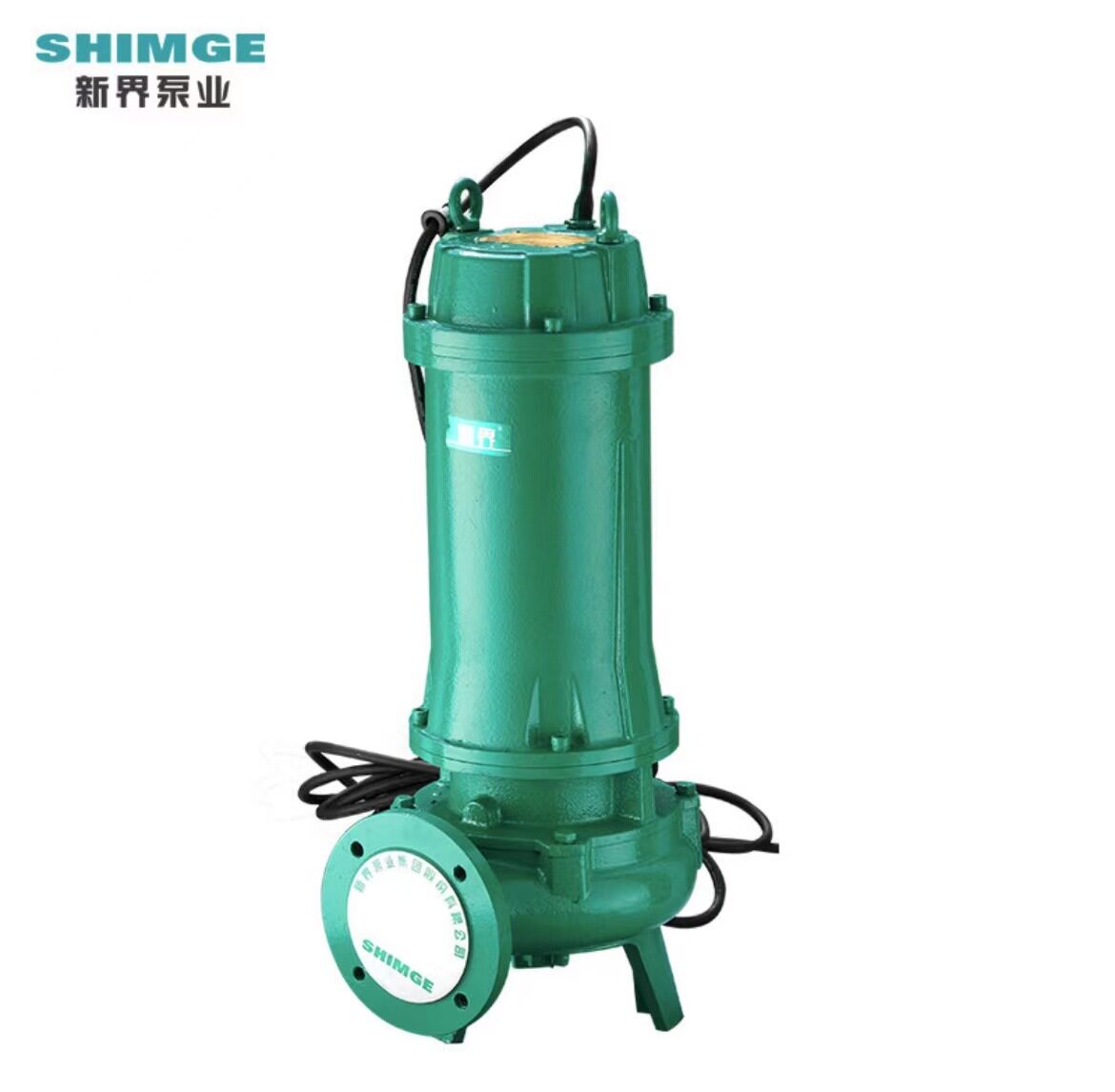 新界切割式污水泵380V家用化粪池抽粪潜水排污工业水泵图片