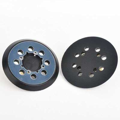 5寸12孔砂光机气动全磨盘 适用于德伟DWE6423 干磨机砂纸打磨盘