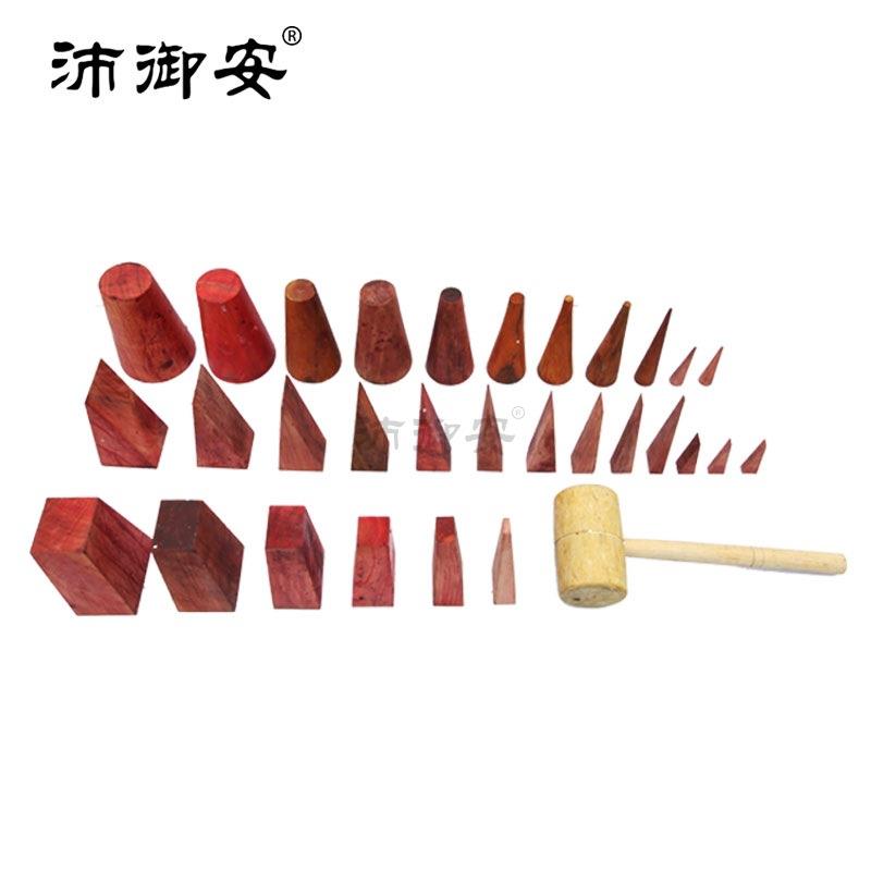 沛御安DLF-MD腊煮木制堵漏楔28件套带压快速无火花木质工具救生