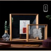 双面透明相框摆台装 裱画框空框6寸8寸标本展示框海报框8