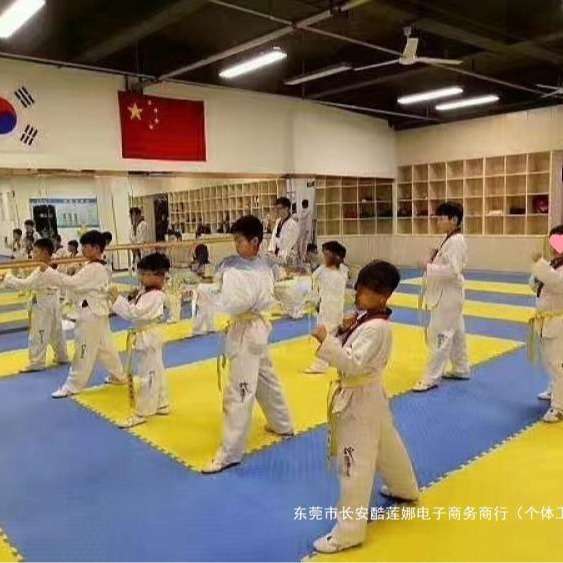 100尺寸1米1专业拼接跆拳道泡沫垫子100大地垫儿童8080加厚×