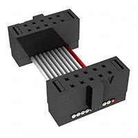 .050(1.27mm)Tiger Eye IDC Cable 10P;FFSD-05-D-03.35-01-N-RN1