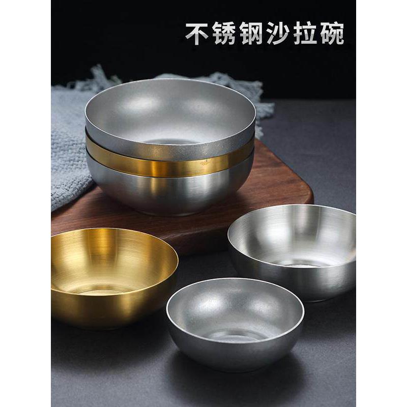 304韩国不锈钢碗,酱碗,泡菜碗,调味碗,小吃碗,凉菜碗,创意