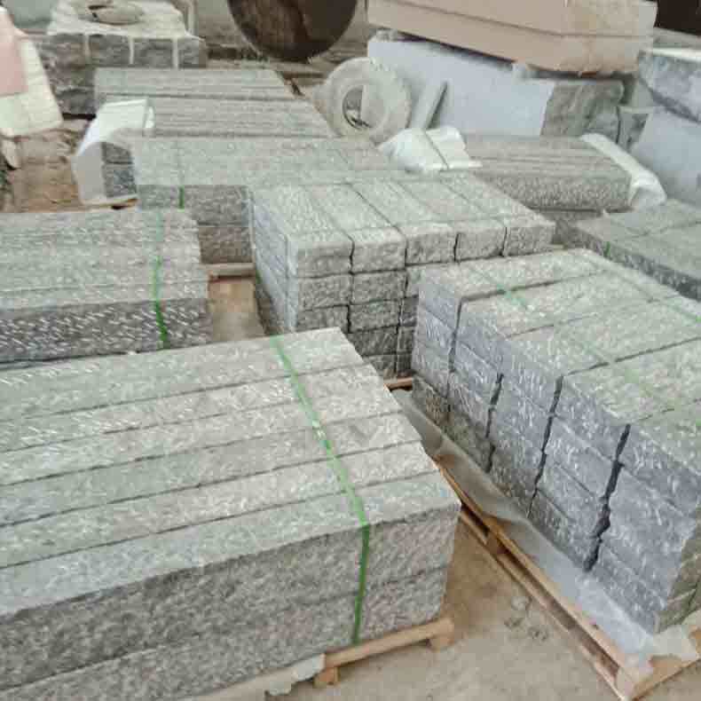 嘉祥青石板庭院子地砖 室外别墅花园铺路石材 户外仿古青砖荔枝面