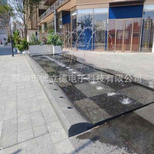 花园音乐喷泉波光跳泉互动喷泉设计制作喷泉安装施工源头厂家户外