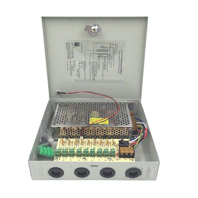 12V10A监控集中供电室内电源恒压LED灯带直流开关电源盒220转24伏