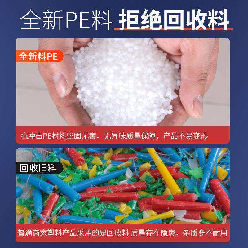 大号圆形垃圾桶户外环卫工业大容量家商用厨房加厚带盖塑料收宝粒