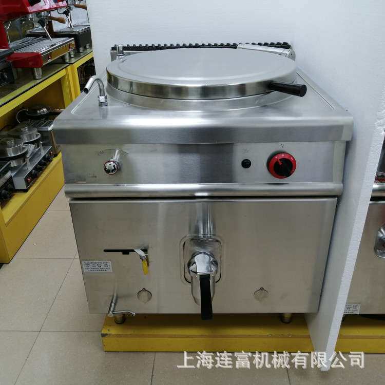 直销商用电热夹层汤锅 不锈钢暖汤炉100L140升压力蒸汽煮面煮粥锅