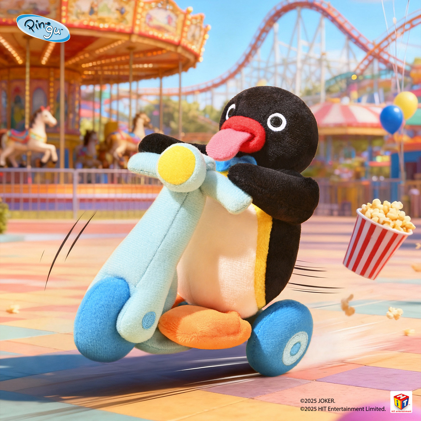 山莫pingu企鹅盲盒毛绒挂件礼物图片