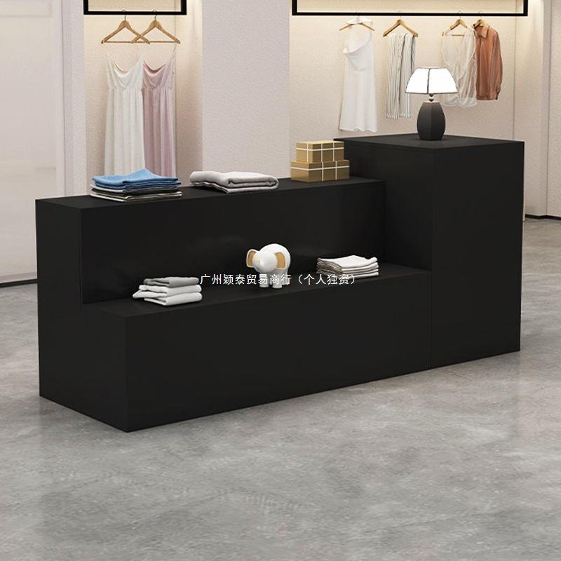 服装店展示柜中岛桌长条展示桌陈列柜女装店流水台新款中岛展示台