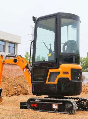 小型挖掘机 微型挖机 多功能钩机 抓木器 excavators