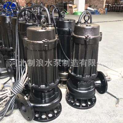 厂家直销WQ潜水污水泵100WQ50-22-7.5切割式污水泵 污水潜污泵