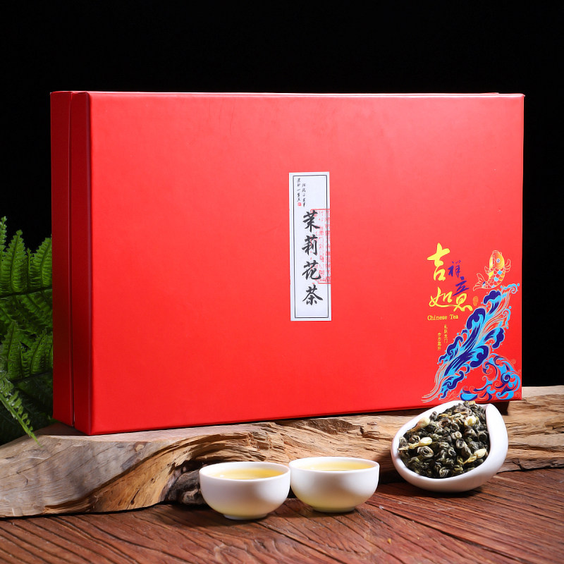 节日送礼茉莉花茶叶盒装25图片