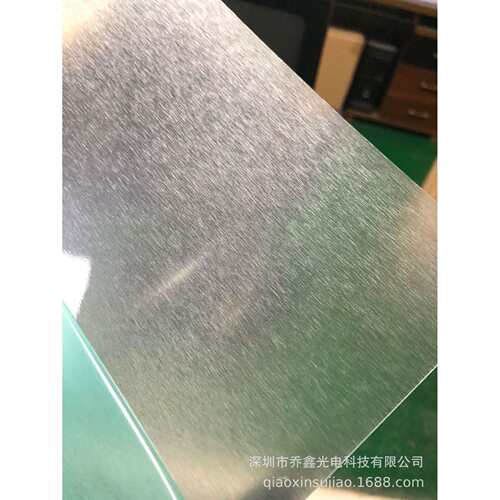 龙华PC 绵阳龙华 拉丝PC 光面断纹拉丝半透明PC薄膜818 0.5mm