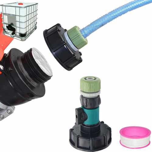 S60*6化工桶IBC吨桶接头吨桶配件吨桶软管衔接接头花园接头