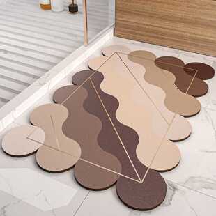 卫生间吸水浴室防滑垫橡胶防滑垫现货家用淋浴洗澡防滑垫