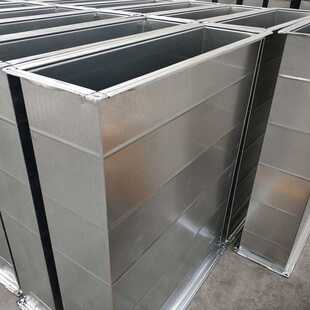 共板角钢法兰风管 通风管道法兰 耐腐蚀 不锈钢通风设备加工安装