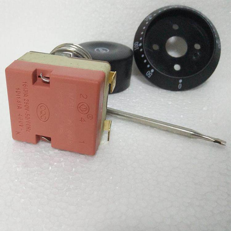电扒炉温控开关恒温器电热扒炉温控器50-300度温控开关电扒炉配件图片