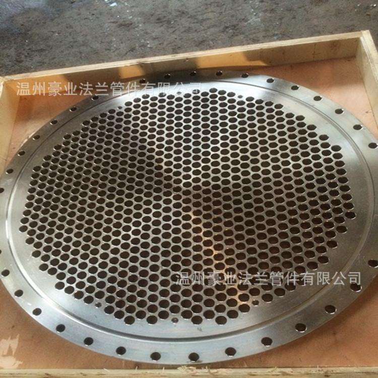 不锈钢法兰抗压热换器管板压冷凝器用管板力容器管板大口径管板