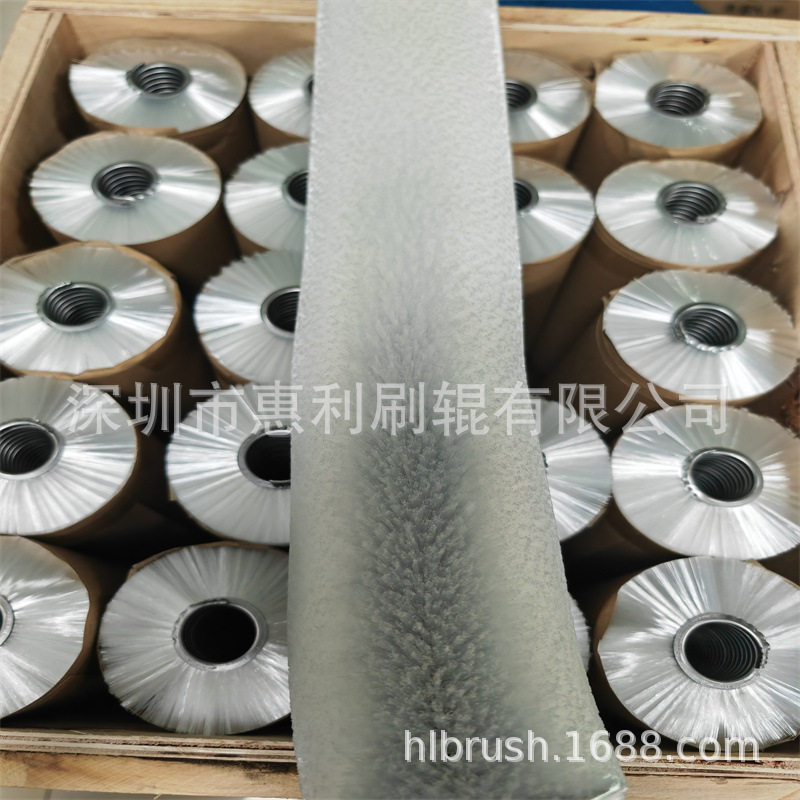 铝合金毛刷玻璃清洗机毛刷铝合金工业防尘毛刷帆布条刷
