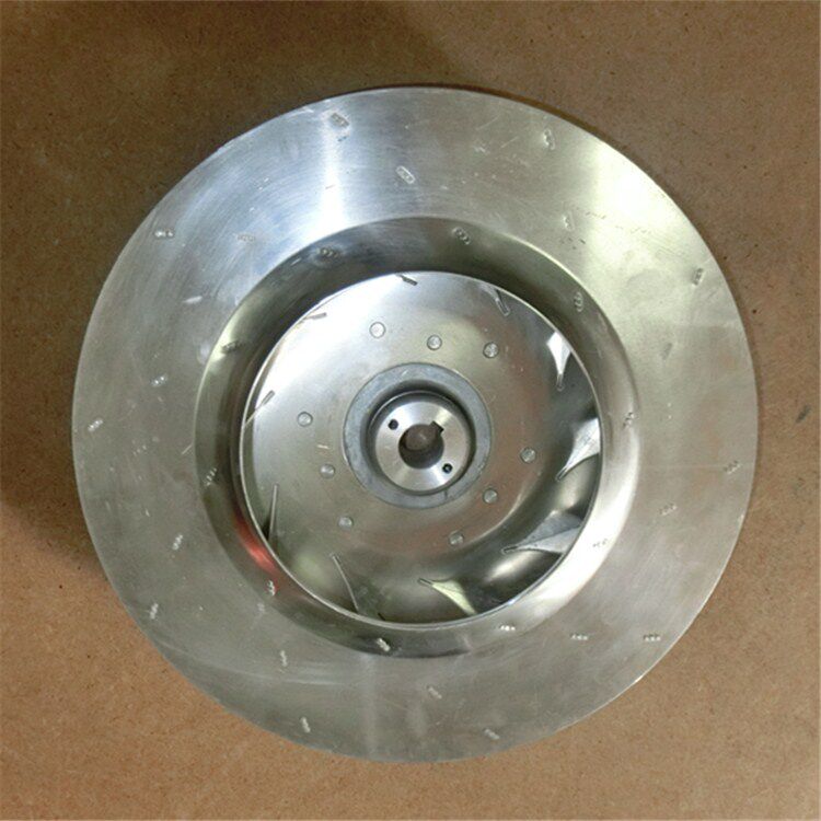 厂家供应低噪音风机高温耐温轮铝合金离心吸尘风机叶轮风叶风轮