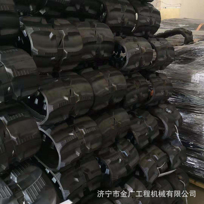 履带运输车微耕机拖拉机旋耕机爬山虎挖掘机橡胶履带微挖橡胶链条