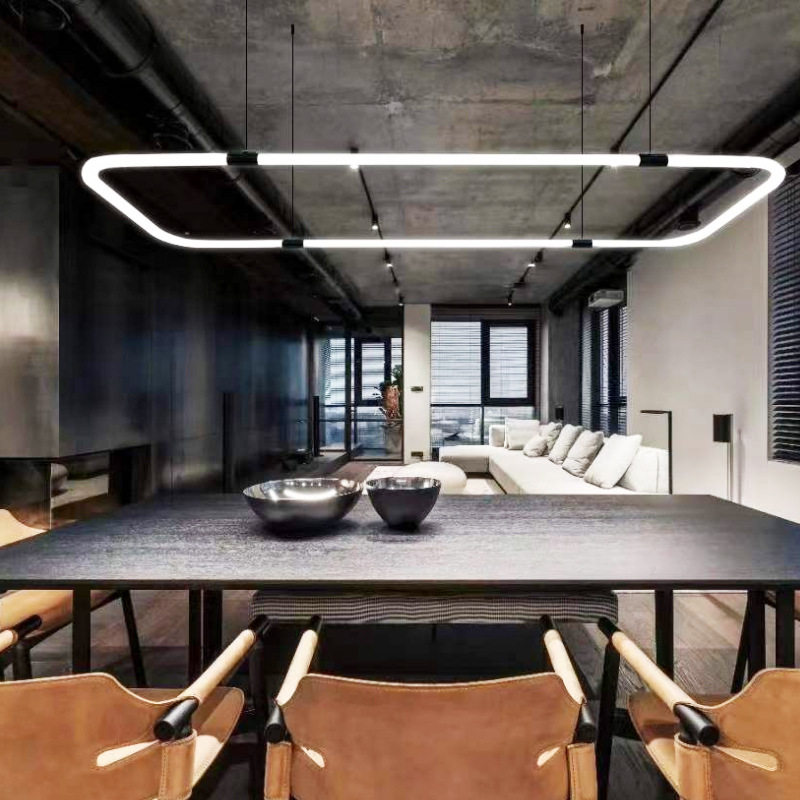 LED天花吊顶360°发光圆管灯