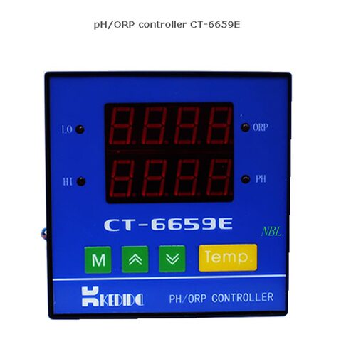 柯迪达工业PH/ORP控制器自动温度补偿LED显示CT-6659E批发代发