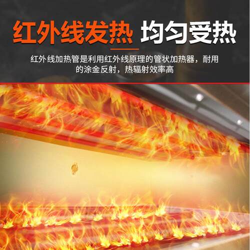 商用电焗炉烤箱YXD-5A/8B单层双层烤披萨电热窑鸡炉