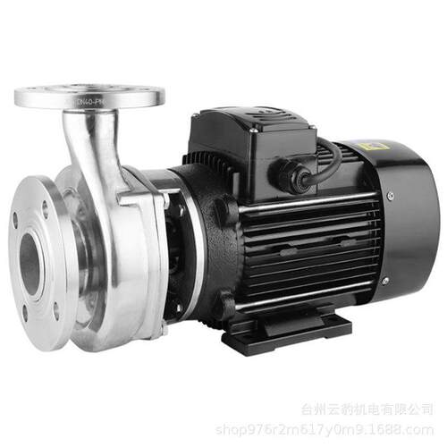 不锈钢离心泵耐酸碱化工抽水机304卫生食品级抽酒泵220V380